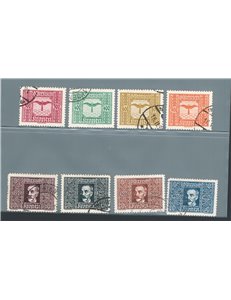 Austria - 1922/24 - P.A. Soggetti allegorici, serie n° 4/11. Cat. € 50 (U)