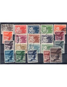 Austria - 1925/31 - P.A. soggetti vari, serie n° 12/31. Cat. € 250 (U)