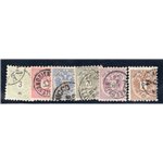Austria - Levante - 1883 - Aquila e cifra, serie n° 8/13. Cert.: IC. Cat. € 325 (U)