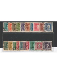 Austria - Ungheria - 1917/18 - Carlo I, serie n° 49/68. Cat. € 80 (U)