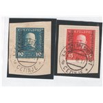 Austria - Occup. Austriache - Montenegro - 1917 - Francesco Giuseppe I con soprast. verticale “K.U.K. MILIT. VERWALTUNG MONTENEG