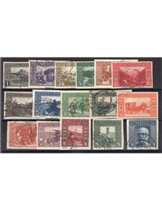 Austria - Occup. Austriache - Bosnia Herzegovina - 1906 - Vedute ed effigie, serie n° 29/44. Cat. € 45 (U)