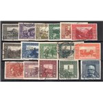 Austria - Occup. Austriache - Bosnia Herzegovina - 1906 - Vedute ed effigie, serie n° 29/44. Cat. € 45 (U)