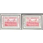 Belgio - 1950 - BF Sport foglietti privati semiufficiali con soprast. sui lati e ridotti di formato rispetto all'originale, Mich