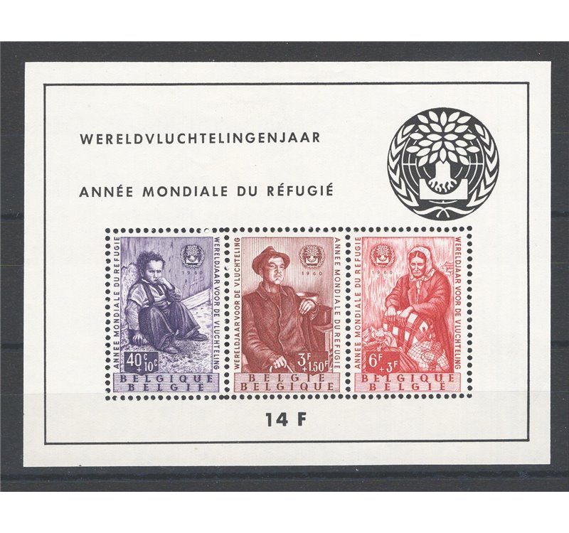 Belgio - 1960 - BF Rifugiato, n° 32. Cat. € 85 (**)