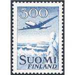 Finlandia - 1958 - P.A. Aereo in volo, n° 4. Cat. € 50 (**)
