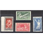 Francia - 1924 - Giochi Olimpici di Parigi, serie n° 183/86. Cat. € 160 (**)