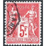 Francia - 1925 - Expo Filatelica di Parigi 5 fr., n° 216. Cat. € 160 (U)