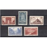 Francia - 1929/30 - Monumenti e vedute, serie n° 258/62. Cat. € 1.000 (**)
