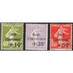 Francia - 1931 - Casse d'ammortamento, serie n° 275/77. Cert.: IC. Cat. € 675 (**)