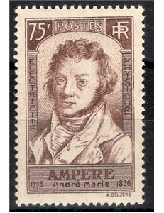 Francia - 1936 - A. M. Ampere, n° 310. Cat. € 45 (**)