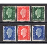 Francia - 1945 - Marianne de Dulac non emessa, serie n° 701A/F. Cert.: IC. Cat. € 960 (**)