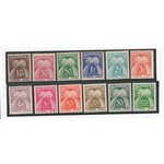 Francia - 1946/55 - Segnatasse con iscrizioni “FRANCE TIMBRE TAXE”, serie n° 78/89. Cat. € 140 (**)