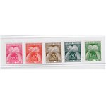Francia - 1960 - Segnatasse covoni di grano, serie n° 90/95. Cat. € 90 (**)