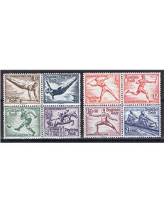 Germania Reich - 1936 - Olimpiadi di Berlino, serie n° 565/72. Cat. € 135 (**)