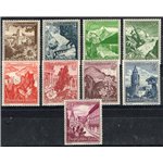 Germania Reich - 1938 - Soccorso Invernale, serie n° 616/24. Cat. € 100 (**)