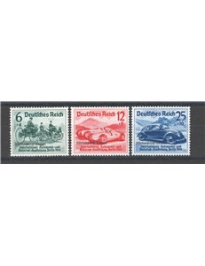 Germania Reich - 1939 - Corse Automobilistiche del Nurburgring, serie n° 629A/629C. Cat. € 300 (**)
