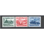 Germania Reich - 1939 - Corse Automobilistiche del Nurburgring, serie n° 629A/629C. Cat. € 300 (**)