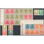 Germania Reich - 1920/32 - Insieme di blocchi e coppie proveniente da libretti (**/*)