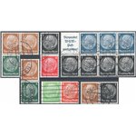 Germania Reich - 1933 - Insieme di blocchi e coppie proveniente da libretti (U)
