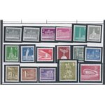Germania Berlino - 1956/63 - Monumenti, serie n° 125/35A. Cat. € 65 (**)