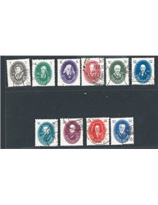 Germania Orientale - 1950 - Accademia delle scienze, serie n° 261/70. Cat. € 150 (U)