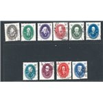 Germania Orientale - 1950 - Accademia delle scienze, serie n° 261/70. Cat. € 150 (U)