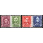 Germania Occidentale - 1949 - Beneficenza, serie n° 3/6. Cat. € 165 (**)