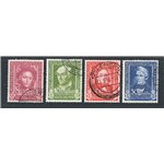 Germania Occidentale - 1949 - Beneficenza, serie n° 3/6. Cat. € 190 (U)