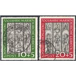 Germania Occidentale - 1951 - Lubecca, serie n° 25/26. Cat. € 190 (U)