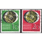 Germania Occidentale - 1951 - Esposizione Filatelica Wuppertal, serie n° 27/28. Cat. € 110 (U)  