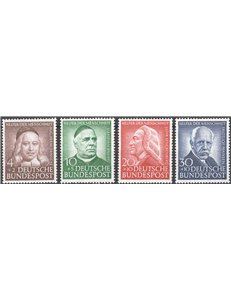 Germania Occidentale - 1953 - Beneficenza, serie n° 59/62 Cat. € 85 (**)