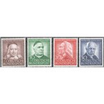 Germania Occidentale - 1953 - Beneficenza, serie n° 59/62 Cat. € 85 (**)