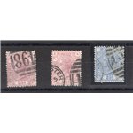 Gran Bretagna - 1873 - Regina Vittoria 3 p. rosa la collezione delle 9 tavole note, n° 51. Cat. € 565 (U)