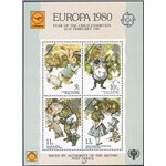 Gran Bretagna - Erinnofili - 1980 - Europa autorizzata dalle poste Europa ed Anno del fanciullo il foglietto, n° 80 (**)