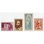 Grecia - 1951 - San Paolo, serie n° 571/74. Cat. € 240 (**)