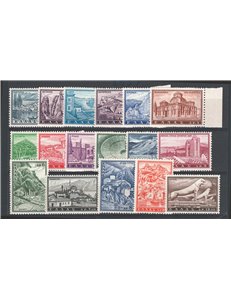 Grecia - 1961 - Località turistiche, serie n° 726/42. Cat. € 47 (**)