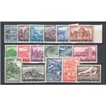 Grecia - 1961 - Località turistiche, serie n° 726/42. Cat. € 47 (**)