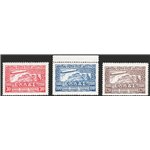 Grecia - 1933 - P.A. Zeppelin, serie n° 5/7. Cert.: IC. Cat. € 420 (**)