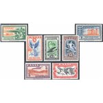 Grecia - 1933 - P.A. Allegorie e soggetti vari, serie n° 8/14. Cat. € 110 (*)