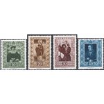Liechtenstein - 1953 - Quadri celebri quarta serie, serie n° 273/76. Cat. € 130 (**)