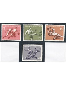 Liechtenstein - 1954 - Sport prima serie, n° 284/87. Cat. € 60 (**)