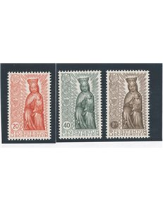 Liechtenstein - 1954 - Anno mariano, serie n° 291/93. Cat. € 60 (**)