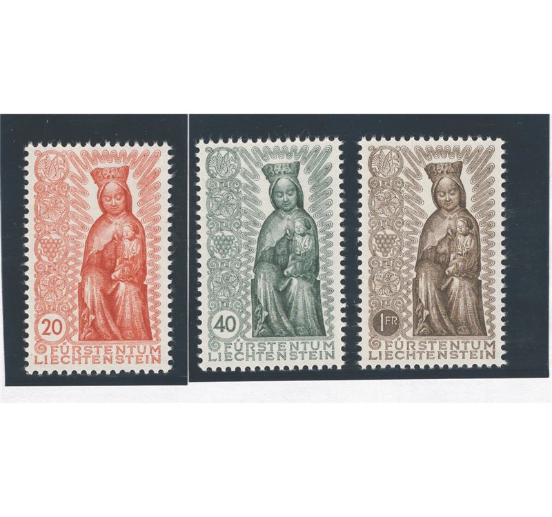 Liechtenstein - 1954 - Anno mariano, serie n° 291/93. Cat. € 60 (**)
