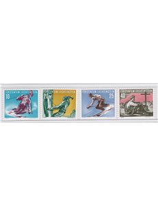 Liechtenstein - 1955 - Sport seconda serie, n° 296/99. Cat. € 67 (**)