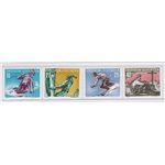 Liechtenstein - 1955 - Sport seconda serie, n° 296/99. Cat. € 67 (**)