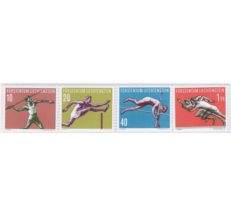 Liechtenstein - 1956 - Sport, serie n° 304/07. Cat. € 40 (**) 
