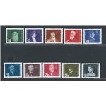 Liechtenstein - 1948 - P.A. Precursori e pionieri dell'aviazione, serie n° 24/33. Cat. € 95 (**)