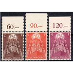 Lussemburgo - 1957 - Europa Cept, serie n° 531/33. Cat. € 125 (**)
