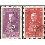 Monaco  - 1937 - Pro beneficenza, serie n° 135/39. Cat. € 150 (U)